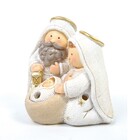 Sagrada Família para Mesa Resina Colorido 9x8cm Cromus