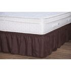 Saia Ajustável Para Cama Box King Renata Tabaco L14 - Enxovai