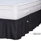 Saia Ajustável Para Cama Box Queen Renata Preto L14 - Enxovai