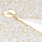 Saia Árvore de Natal Tecido Dourado Cromus 2x90cm