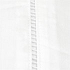 Saia Box Branca Ponto Palito Para Box Queen De 2,00m X 1,60m