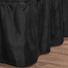 Saia Box Casal  Queen E King Ajustável Renata Preto Enxovais