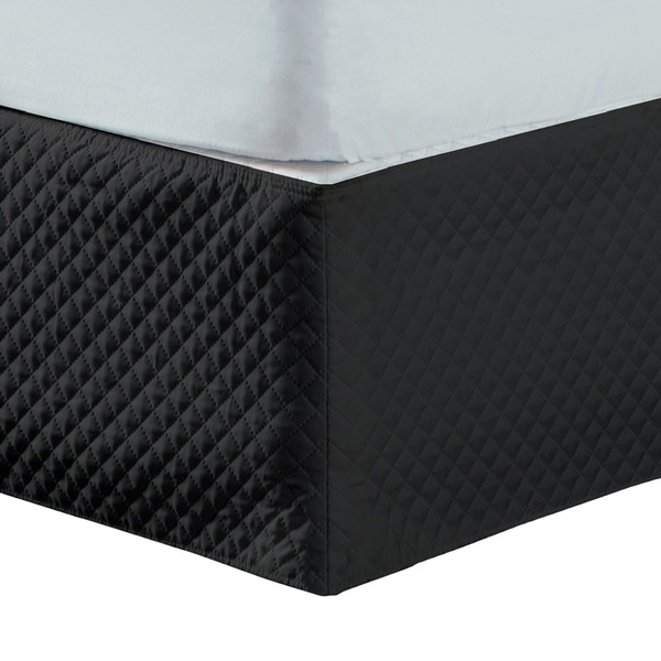 Saia Box Casal Basic Matelada 100% Poliéster - Preto