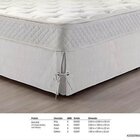 Saia Box Casal Com Laço E Ilhoses Cromado