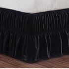Saia Box Casal Elástico Faby Preto