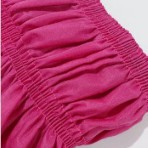 Saia Box Com 2 Elásticos - Casal - Pink