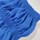 Saia Box Com 2 Elásticos - Solteiro - Azul Royal