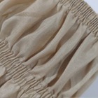 Saia Box Com 2 Elásticos - Solteiro - Bege