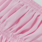 Saia Box Com 2 Elásticos - Solteiro - Rosa Bebê