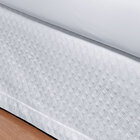 Saia Box Glass King Size Branco Micro Percal 200 Fios 1 Peça