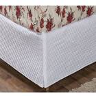 Saia Box Matelada Para Cama De Solteiro –  Branco