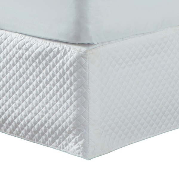Saia Box Queen Basic Matelada 100% Poliéster - Branco