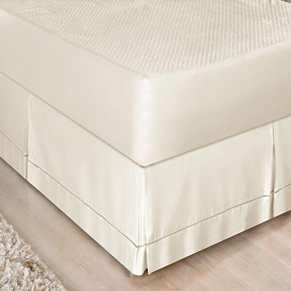 Saia Box Queen Ponto Palito Micropercal - Palha