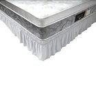 Saia Box Solteiro Com 2 Elásticos E Babado 88x188x38cm Branco