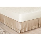 Saia Cama Casal King Box Cáqui