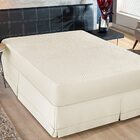 Saia Cama Casal King Box Palha