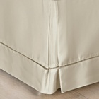 Saia Cama Casal Queen Box Cáqui