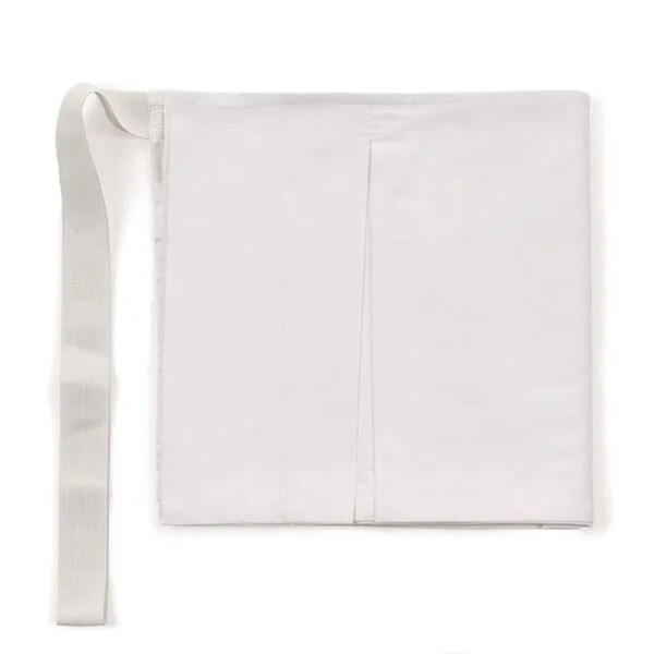 Saia de Cama Solteiro Mila Algodão Branco 90x190cm Karsten