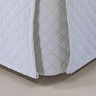 Saia P/ Cama Box - Solteiro - Atenas - Branco - Niazitex