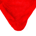 Saia Para Árvore De Natal Luxo De Veludo Vermelho 90cm