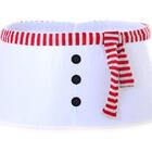 Saia Para Árvore De Natal Snowman Poliéster 1 Pc 38 X 54 X 26
