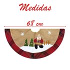Saia Para Árvore De Natal Temática Boneco De Neve 68cm