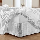 Saia Para Cama Box Queen Belga Micropercal 200 Fios - Branco