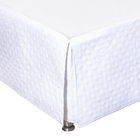 Saia Para Cama Box Solteiro Sultan Realce Premium Matelassê U