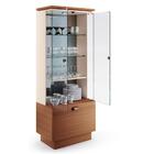 Sala De Estar Block Com Estante Home, Buffet Aparador E Crist