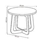 Sala De Estar Completa 1 Porta Carvalho/off White - Pnr Móveis