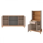 Sala De Estar Completa Bahrein 5 Portas 1 Gaveta 2 Peças Off