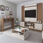 Sala De Estar Completa Champion 2 Portas Ripado/off White - P