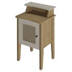 Sala De Estar Completa Charlotte Com Rack, Aparador E Mesa La