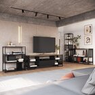 Sala De Estar Completa Com 4 Itens Rack Tv 60 Polegadas, Esta