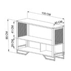 Sala De Estar Completa Com 4 Itens Rack Tv 60 Polegadas, Esta