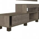 Sala De Estar Completa Com Rack, Painel, Mesa De Centro E Mes