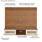 Sala De Estar Completa Decor Para Tv Até 75 Polegadas 2 Porta