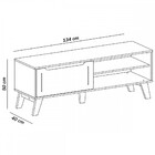 Sala De Estar Completa Para Tv Até 60 Polegadas Lotus 1 Porta