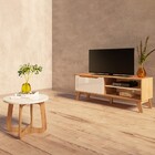 Sala De Estar Completa Para Tv Até 60 Polegadas Lótus 1 Porta