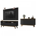 Sala De Estar Completa Para Tv Até 65 Polegadas Elegant Cinam