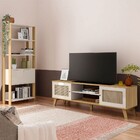 Sala De Estar Completa Para Tv Até 75 Polegadas Charlotte 3 P