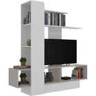 Sala De Estar Completa Sky – Multimóveis - Branco / Laca