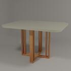 Sala De Jantar 120x80 Paola Tampo Off-white 4 Cad Bom Pastor