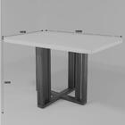 Sala De Jantar 120x80 Paola Tampo Off-white 4 Cad Bom Pastor
