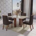 Sala De Jantar 120x80 Paola Tampo Off-white 4 Cad Bom Pastor