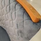 Sala De Jantar 196x90 Karen Mdf/vidro 6 Cadeiras Bom Pastor