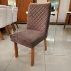 Sala De Jantar 196x90 Mel Mdf/vidro 6 Cadeiras Bom Pastor