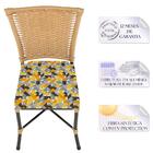 Sala De Jantar 1 Mesa Quadrada Sem Tampo Com 4 Cadeiras Em Al