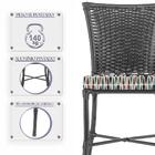 Sala De Jantar 1 Mesa Quadrada Sem Tampo Com 4 Cadeiras Em Al