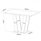 Sala De Jantar 6 Lugares Felicity Vênus Mel/cinza/veludo Graf